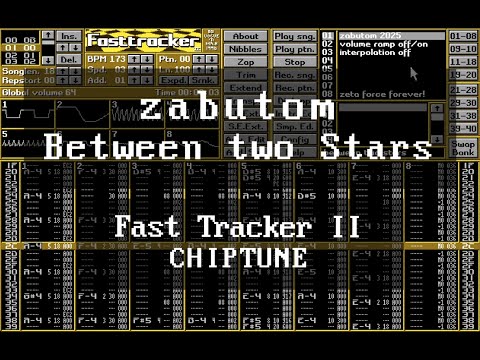 zabutom - between two stars (fast tracker 2 chiptune)