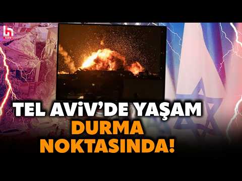 İSRAİL'DE HAYAT FELÇ OLDU! BBC muhabiri Tel Aviv'den o canlı yayını yaptı! 