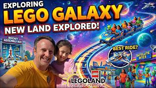 Complete Tour Inside the BRAND NEW LEGO GALAXY at Legoland California
