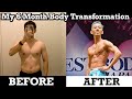 【6 Month Body Transformation】朝活筋トレサラリーマン【体の変化】