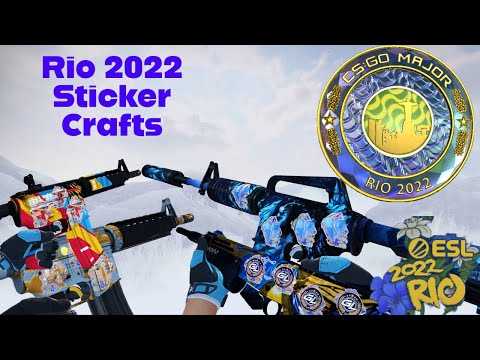 Rio 2022 Sticker Crafts