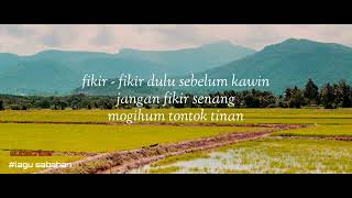 Download lagu FIKIR - FIKIR DULU ~ FRANCIS LANDONG | LIRIK sabahansong mp3 Download lagu FIKIR - FIKIR DULU ~ FRANCIS LANDONG | LIRIK sabahansong mp3