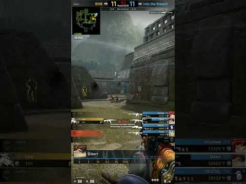 Qikert vs 9INE | #csgohighlights  | Into the Breach vs 9INE