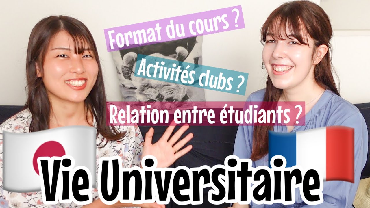 Différences entre la vie universitaire au Japon et en France