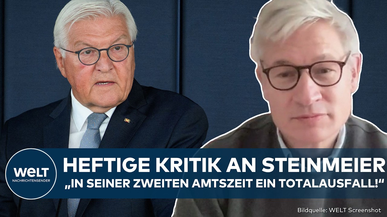 DEUTSCHLAND: Abrechnung mit Steinmeier! Ulf Poschardt äußert sich zum Amt des Bundespräsidenten