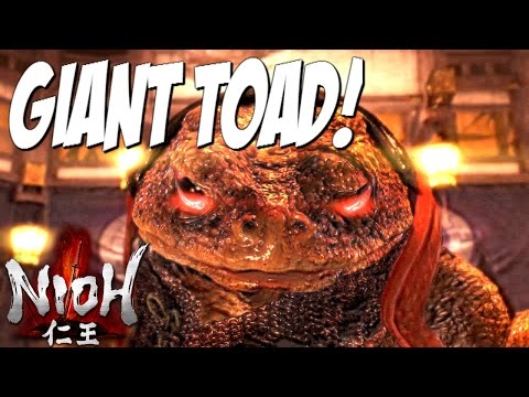 Nioh Giant Toad Boss Fight Walkthrough