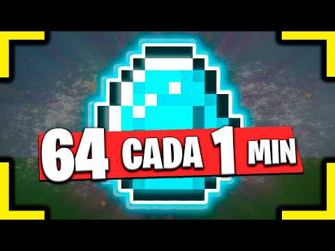 Diamond Farm Minecraft Bedrock 1.21