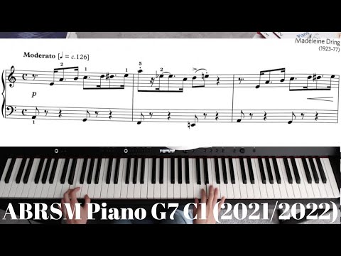 ABRSM 2021&2022 Grade 7 piano C1: Pink Mirror
