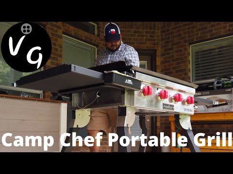 Camp Chef Portable Flat Top Grill 600 Unboxing and Assembly - A few thoughts