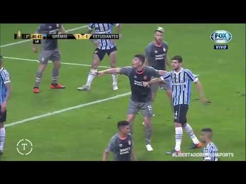 Gols  Grêmio 2x1 Estudiantes ARG  Conmebol Libertadores 2018  Fox Sports 60fps