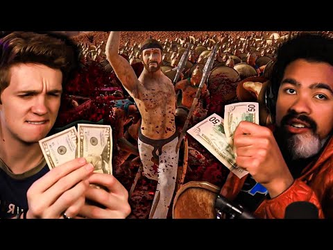 We Bet $200 on Chuck Norris vs. 10 Million Spartans.. YOU'LL NEVER BELIEVE WHAT HAPPENED