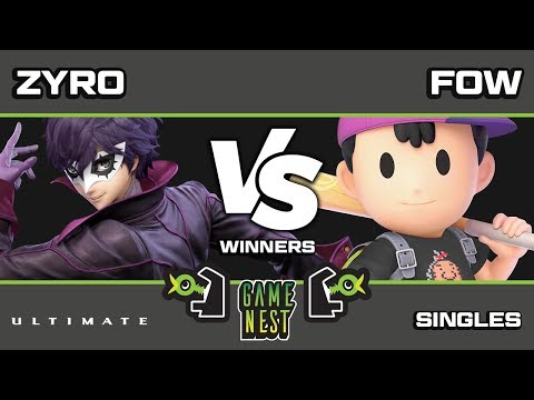 Game Nest Smash It Up: Zyro (Pokemon Trainer/Joker) vs Fow (Ness) - Winners Round 4