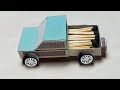How To Make Matchbox Car Truck Jcb माचिस से कार Toy ट्रक टाटा Ca