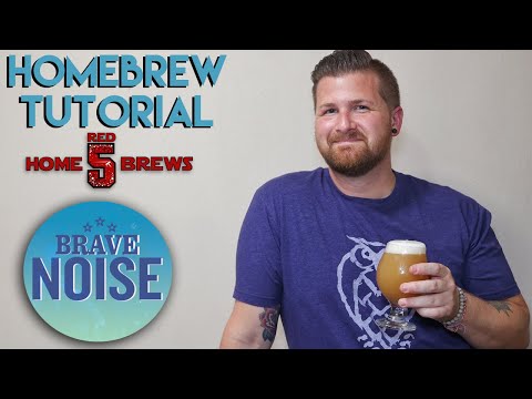 Homebrew Tutorial: Grain to Glass - Hazy Pale Ale with Toasted Coconut - Brave Noise (How to Brew)