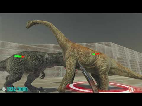 FPS Avatar & T-Rex Rescue Mission DeathRun ♦ Animal Revolt Battle Simulator ♦