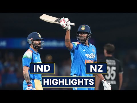 IND vs NZ Highlights: Virat Kohli’s Century in Vain As India Lose Series | India vs New Zealand ODI