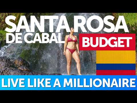 Hidden Colombian Town With Hot Springs and Cheap Eats!