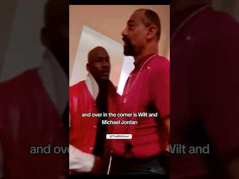 Wilt and Michael Didn't Agree #nba #michaeljordan #shorts