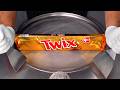 How To Make TWIX Ice Cream Rolls ASMR
