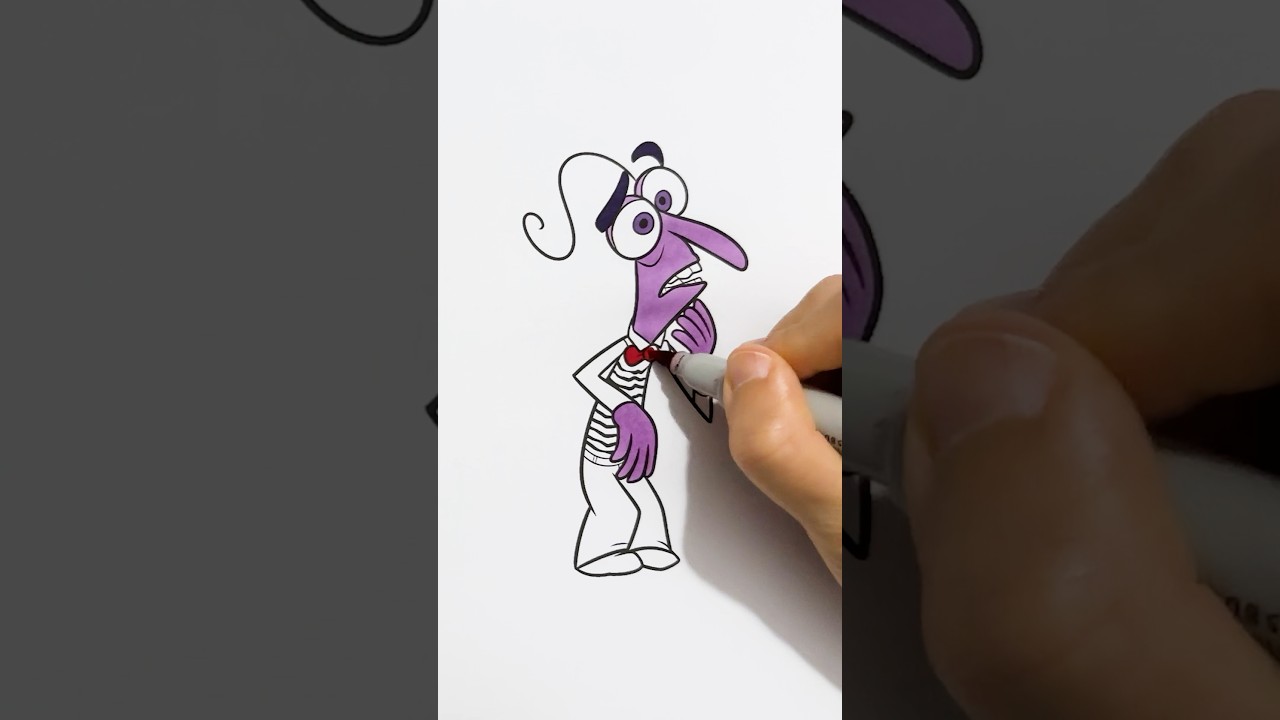 Coloring Inside Out Fear