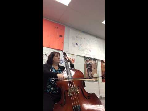 March in G - bass Suzuki book 2