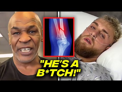 Mike Tyson REACTS To Jake Paul FAKE Injury To CANCEL Fight