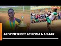 Kibet Alingaa Kwenye Mashindano Ya Shule Ya Upili