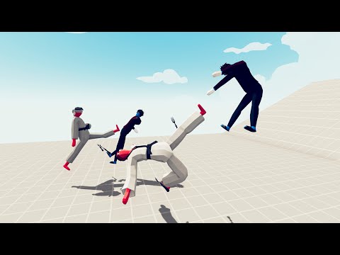 KICKBOXER BROTHERS Vs UNITS - TABS Totally Accurate Battle Simulator -🔥 🔥