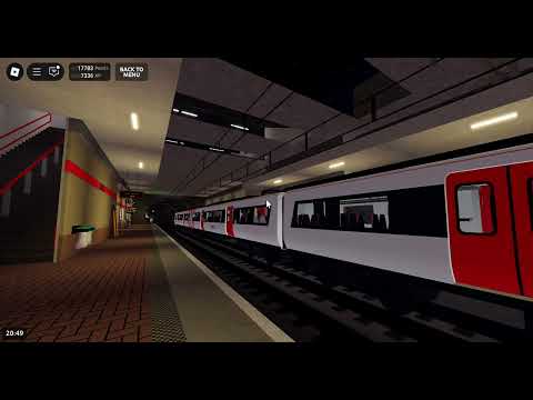 Class 717 arrives Coxly Newtown