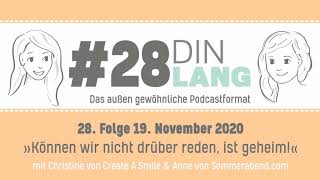 DIN lang Folge #28: »Können wir nicht drüber reden, ist geheim!«