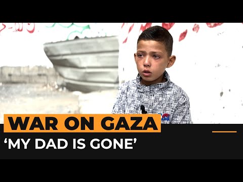 Boy whose father burned to death in Rafah attack speaks to Al Jazeera | Al Jazeera Newsfeed