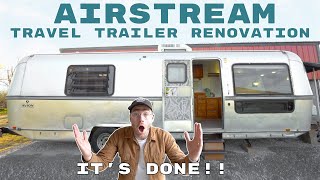 THE AIRSTREAM TRAVEL TRAILER MAKEOVER IS DONE!!! Part 3