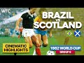 Brazil 4-1 Scotland | 1982 World Cup Group 6 Match | Highlights & Best Moments