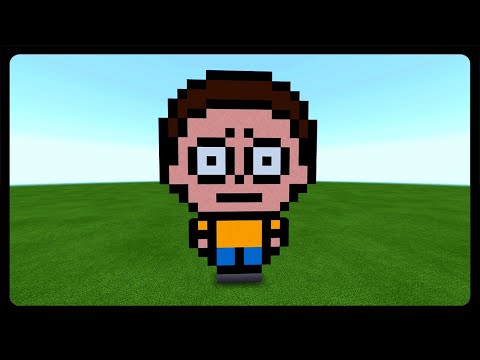 Minecraft: How To Build Morty From Rick & Morty Tutorial!