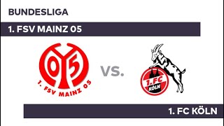 1.FSV MAINZ 05 : 1. FC KÖLN 5:0 - Der Effzeh geht in Mainz unter