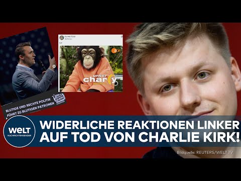 DEUTSCHLAND: Widerlich! Linksextremes Lager reagiert mit Spott und Häme auf Tod von Charlie Kirk!