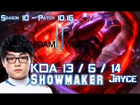 DWG Showmaker JAYCE vs AKALI Mid - Patch 10.16 KR Ranked