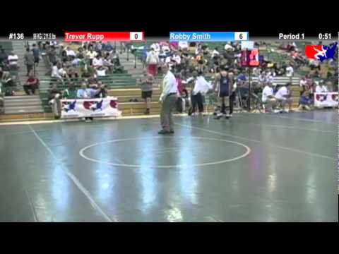 Sunkist Greco 96kg Semis - Robby Smith vs. Trevor Rupp