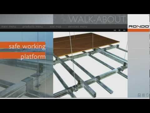 Rondo WALK-ABOUT™ Trafficable Ceiling System