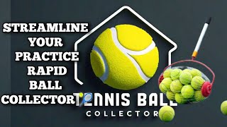 🎾🎾The Easiest Way to Collect Tennis Balls on the Court #smartball #greenball #racket #tennisball