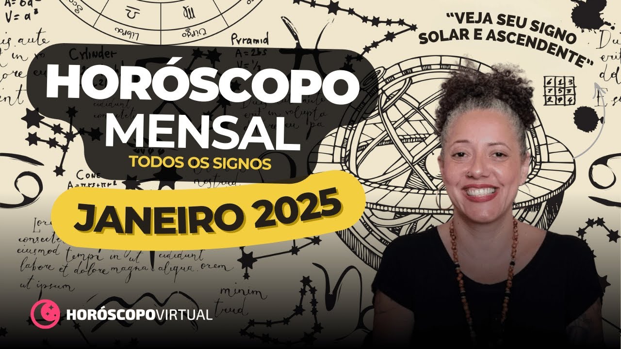 🌟 Horóscopo Mensal Janeiro 2025 para TODOS OS SIGNOS! 🌟