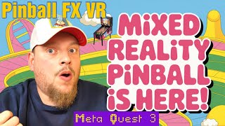 Mr. Poestyle Plays Pinball FX VR In Mixed Reality Mode