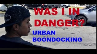 WAS HE GOING TO HURT ME? Full Time RV Van Dweller #VANLIFE