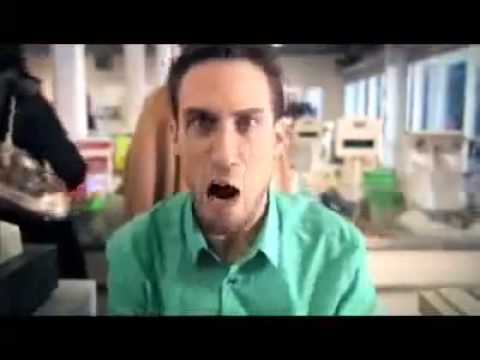 BeardyMan - Fantastic BeatBoxing at supermarket 2012 !