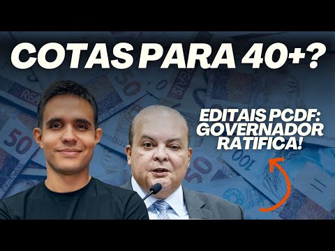 Capital may have quotas for those over 40! Will the PCDF (Federal District Civil Police) entrance...