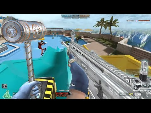 Crossfire NA 2.0 : Scar Light Pure Silver - Hero Mode X - Zombie V4