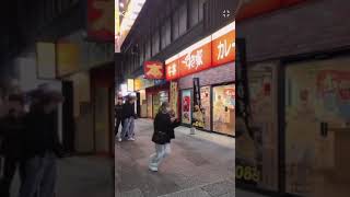 すき屋店の前でトレーニングしてみた( *´艸｀)　#jk #youtuber  #trending   #tiktok