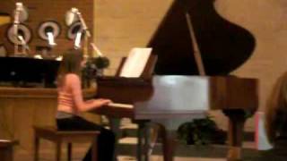 Megan B 2009 Piano Recital
