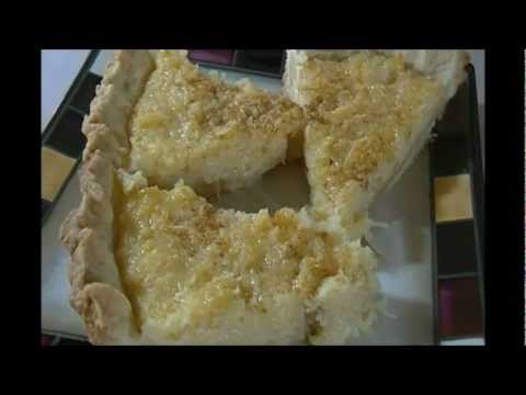 Belizean Coconut Tart