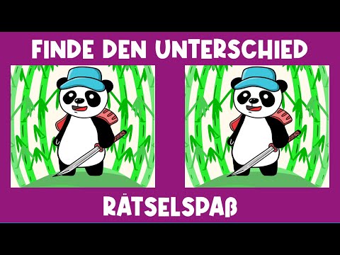 FINDE DEN UNTERSCHIED FÜR KINDER - RÄTSELSPAß - AB 6 JAHRE - Nr. 51